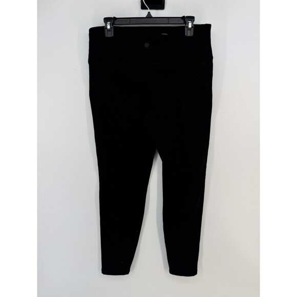 Athleta Altitude Tight In Polartec Power Stretch Tight Black Size Large Fleece - Picture 2 of 9